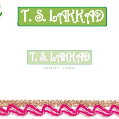 Pink Wave Pattern Decorative Lace Trim