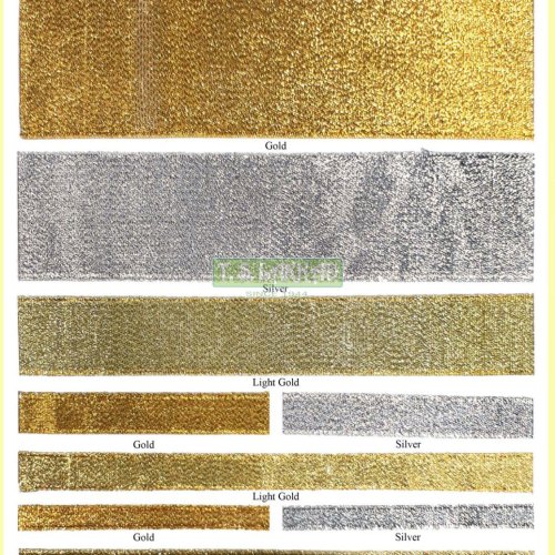 Premium Shimmer Tissue Ribbon Lace Trim