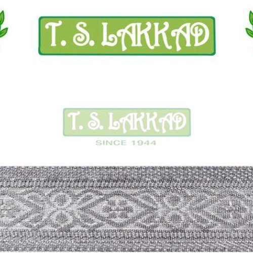 Silver Woven Floral Border Lace Trim