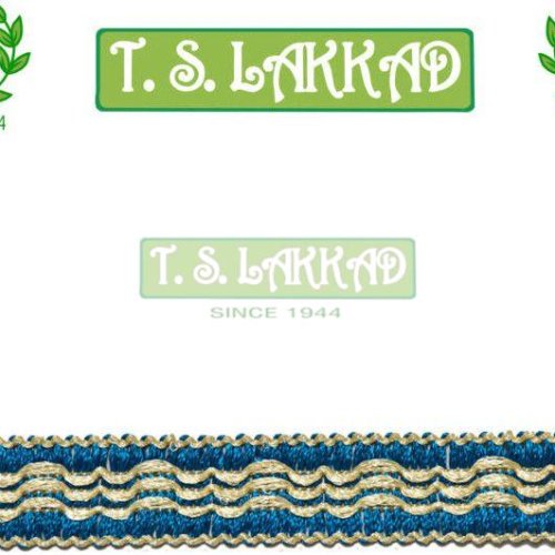 Wave Pattern Decorative Gimp Lace Trim