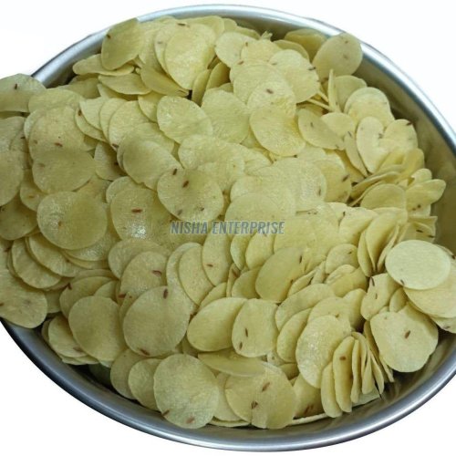 Yellow Jeera Papad