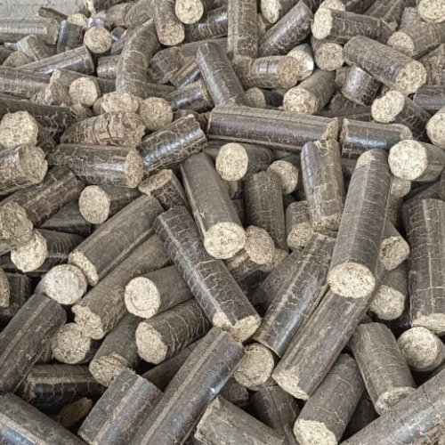 Groundnut Shell Briquettes