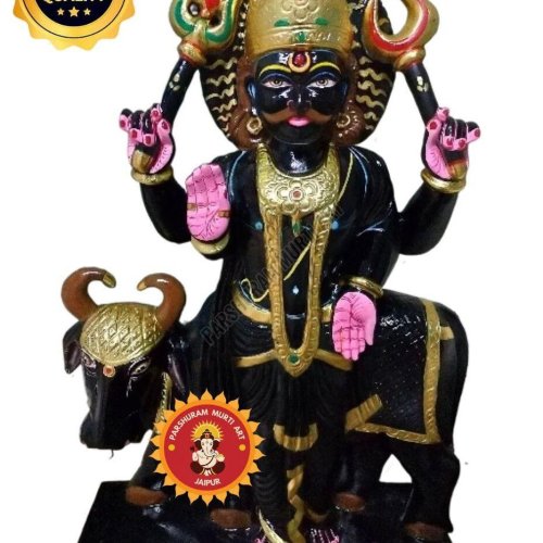 Black Marble Shanidev Murti