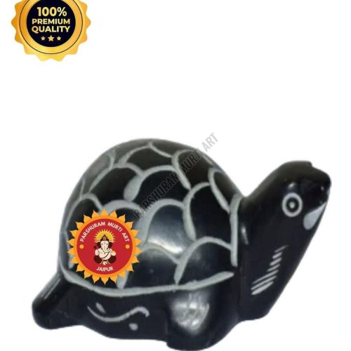 Marble Black Turtle Murti