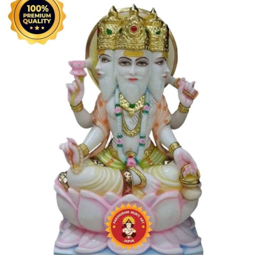 Marble Brahma Murti