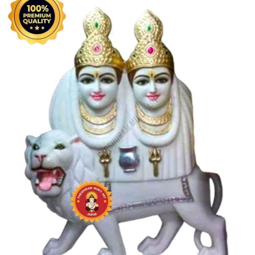 Marble Chamunda Mata Murti
