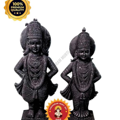 marble vitthal rukmini statue