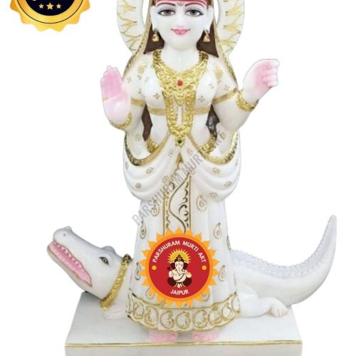 White Marble Khodiyal Mata Murti