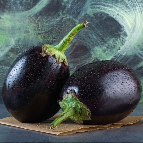 Fresh Round Brinjal