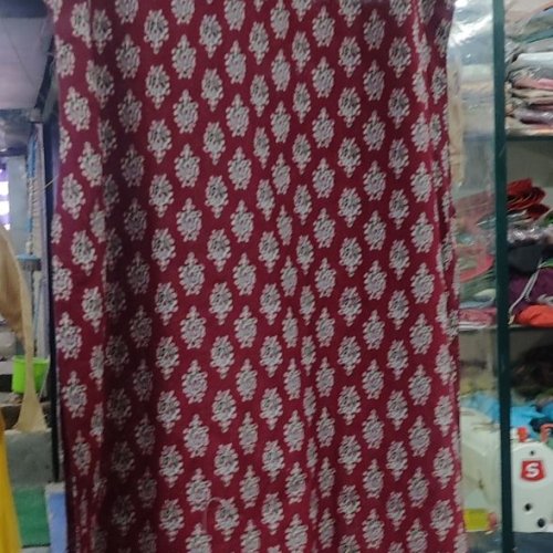 Maroon Designer Sleeveless Kurti