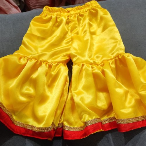 Yellow Silk Ethnic Sharara