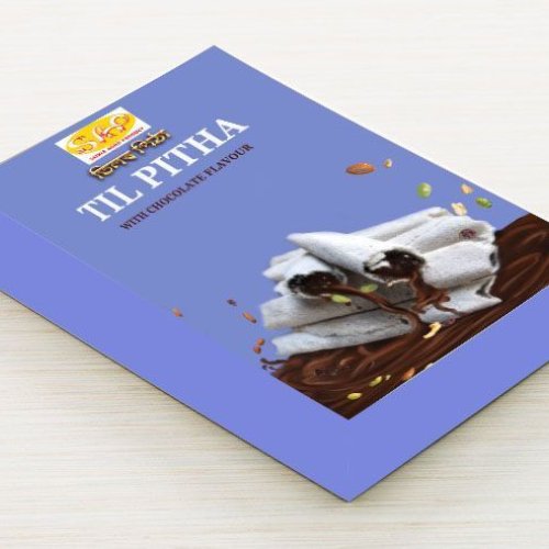 Delicious Chocolate Til Pitha