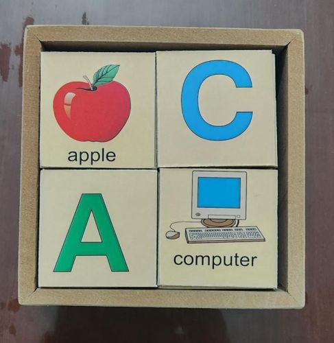 Alphabet Wooden Puzzle With Picture