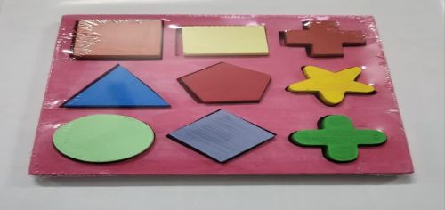 Geometric Shapes Wooden Educational Toy