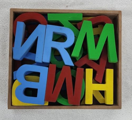 Wooden English Alphabet Abcd Puzzle