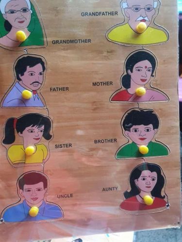 Wooden Family Puzzle