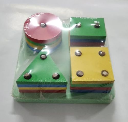 Wooden Shapes Column Block