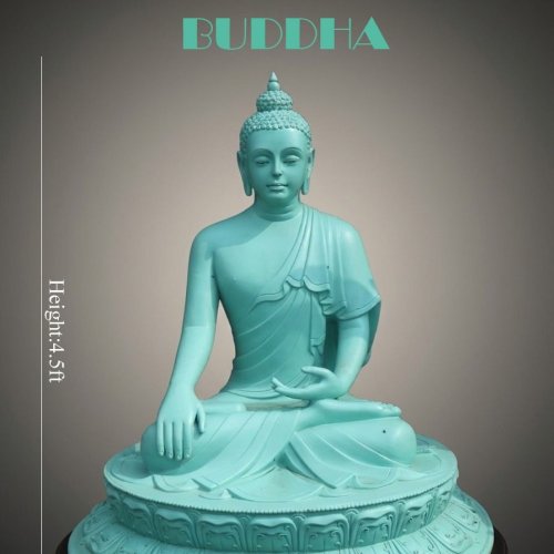 Blue Buddha Statue