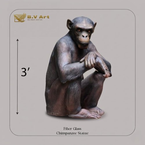 Chimpanzee Statue