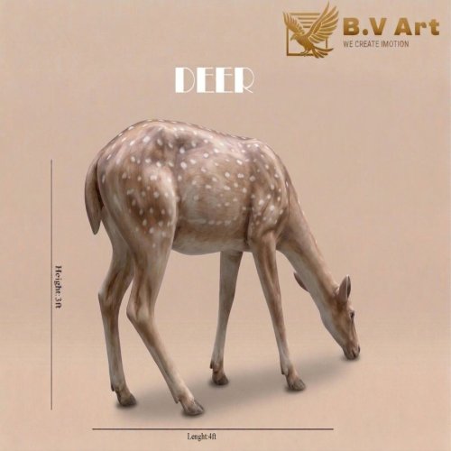 Fiberglass Deer Statue