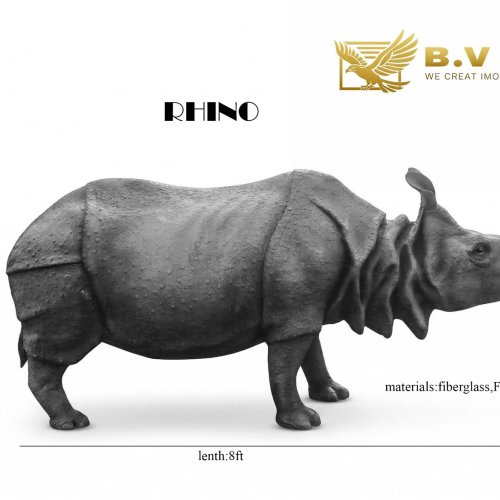 Rhino Statue