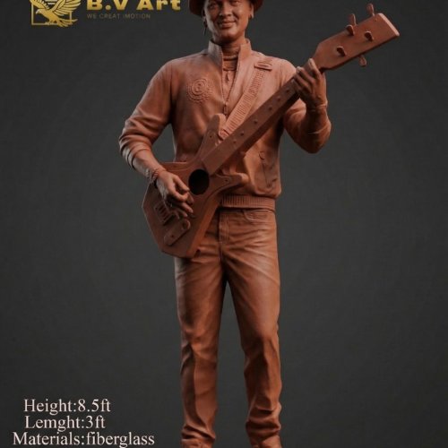 Zubeen Garg Statue