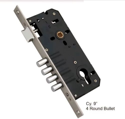Stainless Steel 4 Cylindrical Mortise Lock