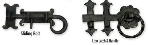 Traditional Iron Gate Latch