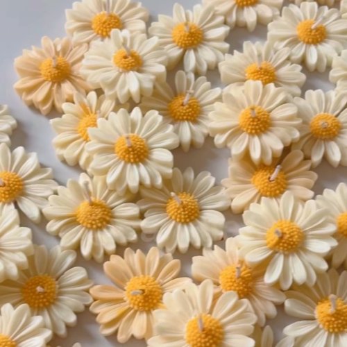 Daisy Flower Decorative Scented Candle