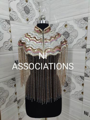 Women Net Poncho Cape