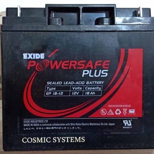 18AH Exide Powersafe Plus SMF Battery