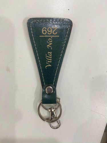 Leather Promotional Keychain