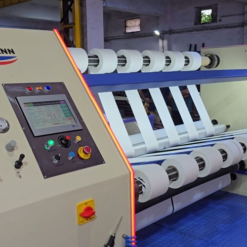 Fabric Slitting Rewinding Machine