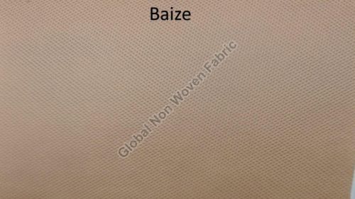 Plain Beige Non Woven Fabric