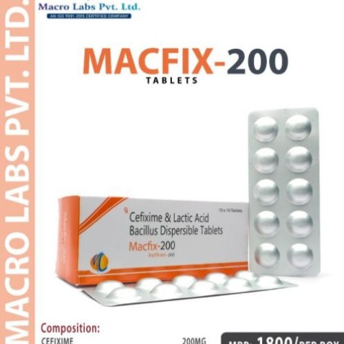 CEFIXIME200MG TAB (LACTIC ACID BASCILLUS 2.5 BILLION SPORES) CEFIXIME200MG TAB (LACTIC ACID BASCILLUS 2.5 BILLION SPORES)