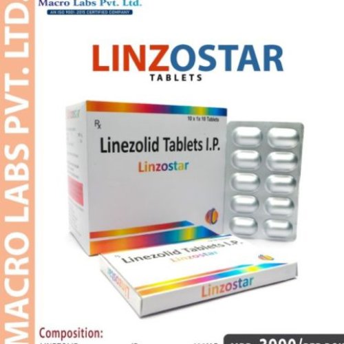 Linezolid 600mg Tablets IP Linezolid 600mg Tablets IP