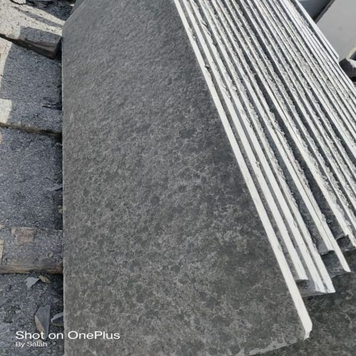 Black Flamed Finish Basalt Stone