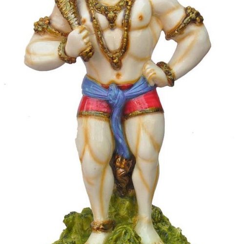 Bajrang Bali Standing Gada Devotional Statue