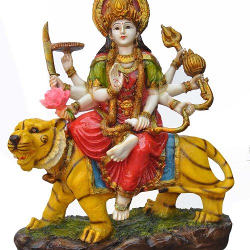 Durga Maa Sher Sawari Idol Statue