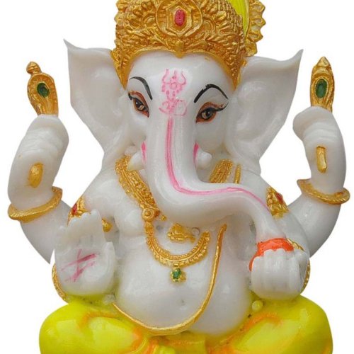 Ganpati Bappa Sitting Pooja Murti