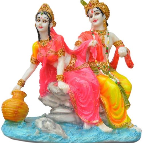 Radha Krishna River Side Idol