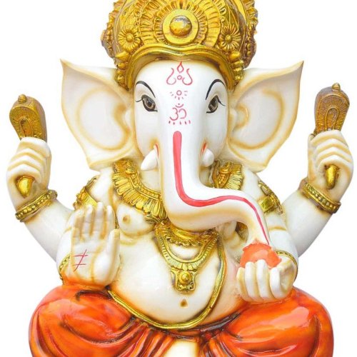 Shree Ganpati Blessing Sitting Murti Idol