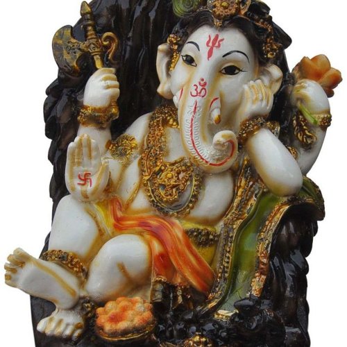 Shree Ganpati Royal Relaxing Idol Statue