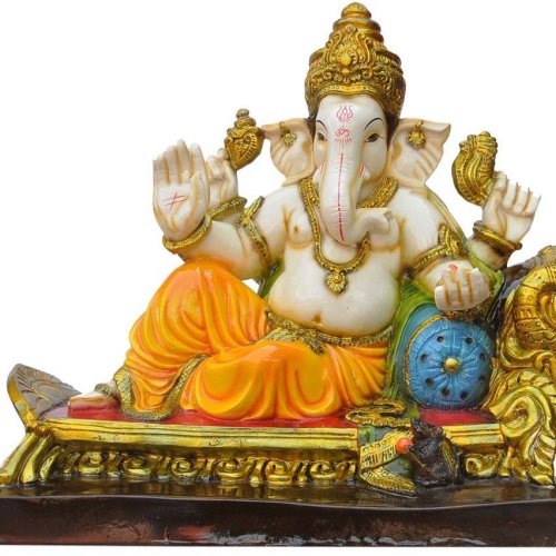 Shree Ganpati Sofa Style Sitting Murti