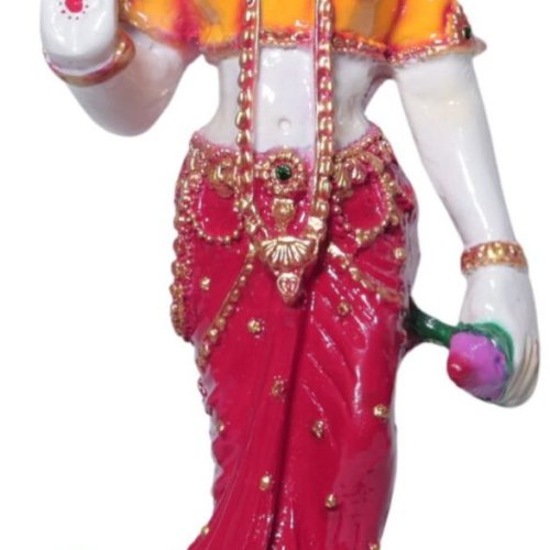 Standing Lakshmi Mata Blessing Pose Decorative Idol