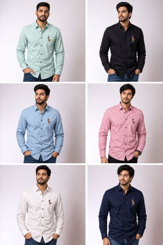 Us Polo Men Solid Casual Shirt