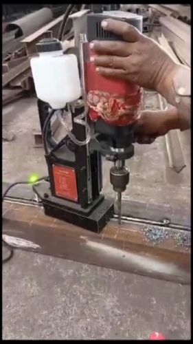 NEMD128 Multifunctional Magnetic Drill Machine