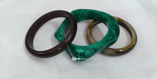 Designer Marble Bangle Set
