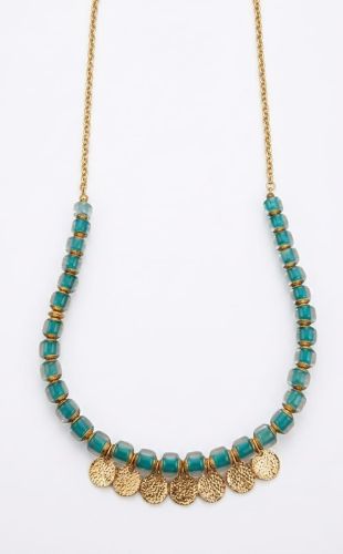 Gold Plated Beaded Necklace