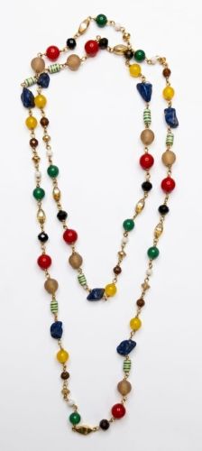 Handcrafted Navratna Mala Necklace